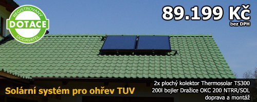 Sluneční elektrárny, solární panely Jižní Čechy