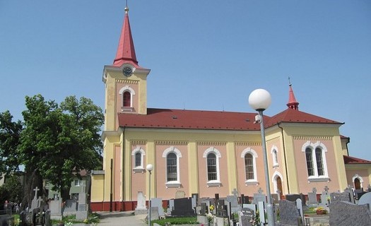 Obec Kněždub, okres Hodonín, Kostel svatého Jana Křtitele