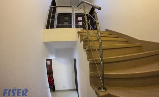 Fišer Interiéry Louny, realizace schodišť