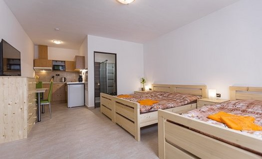 Penzion Rita, ubytování České Budějovice, pokoje s vlastní koupelnou a kuchyní, parkování