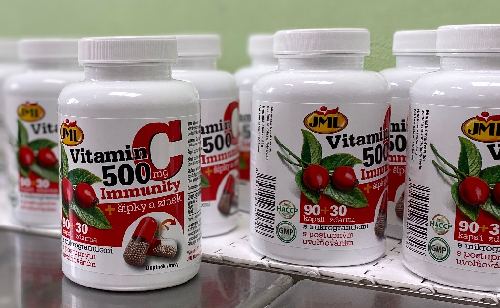 Vitamín C 500, C 1000 s postupným uvolňováním pro posílení imunitního systému - výhodný nákup přes eshop