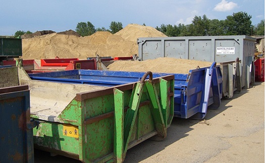 Odvoz a likvidace odpadů, suti, zeminy - dlouhodobý pronájem kontejnerů