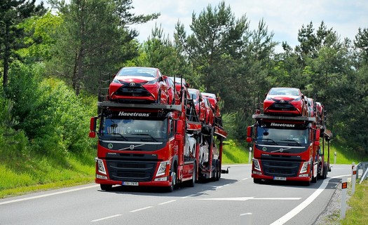 Přeprava vozidel Nymburk, přeprava nových vozů v počtu 1 až 11 vozidel na jednom kamionu