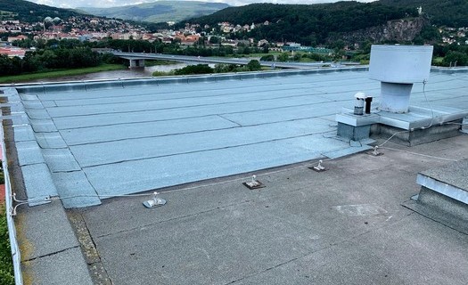 Oprava střešního pláště Ústí nad Labem