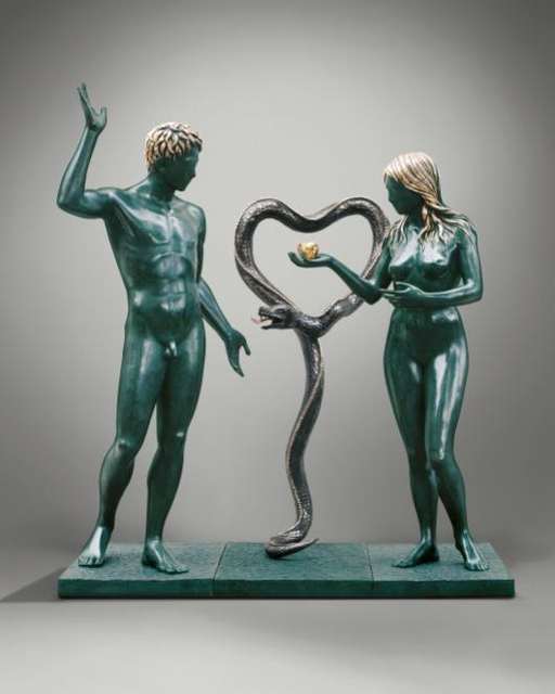 Adam a Eva od Dalí