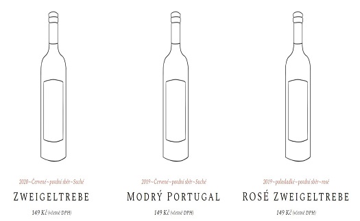 Výběr nejlepších přívlastkových vín z Mikulova e-shop