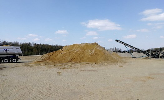 Autodoprava, prodej písku Liberec, provoz pískovny