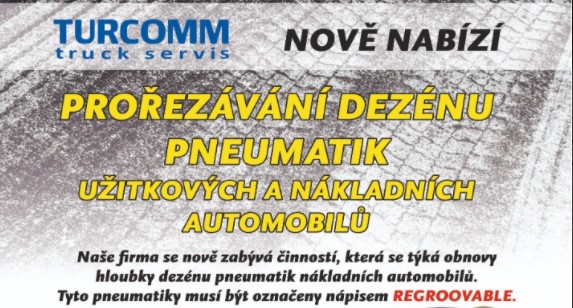 Obnova dezénu pneumatik prořezáváním dezénu Ostrava