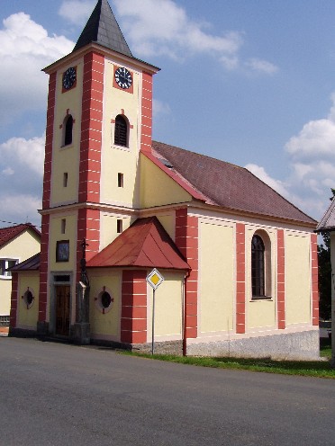 Obec Újezd, okres Domažlice, kaple svatého Václava