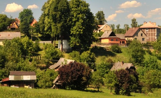 Obec Krchleby - Olomoucký kraj, výlety na běžkách, trasy pro cyklisty, turistické trasy
