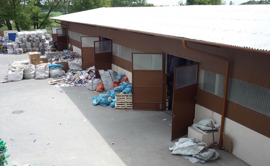 bezplatné ukládání odpadů pro občany města  -sběrný dvůr Hodonín