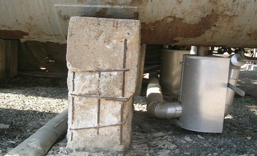 Renovace betonových částí