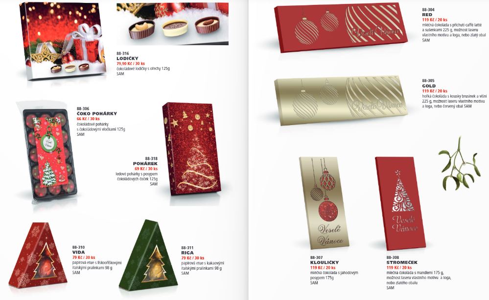 Luxusní vánoční dárky eshop - předměty pro Vaši firmu a obchodní partnery