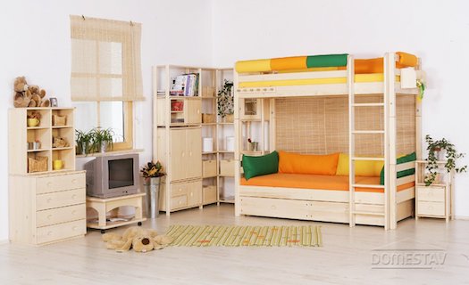 Český dřevěný nábytek DOMESTAV – kvalitní a luxusní provedení pro děti i dospělé