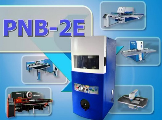 Poloautomatická bruska PNB-2E - ostření nástrojů vysekávacích strojů TRUMPF