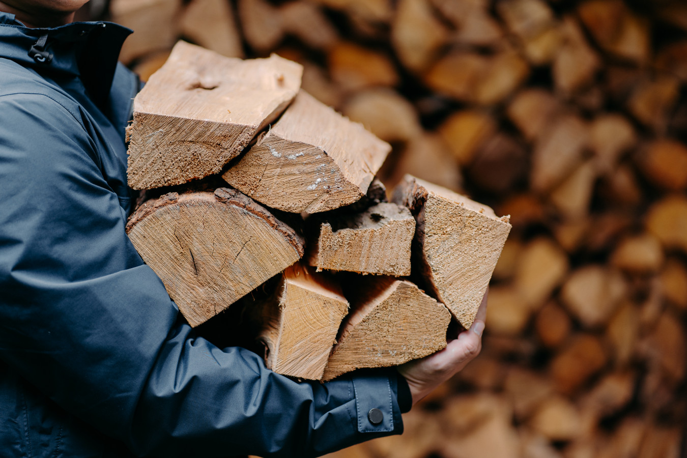 Levné palivové, štípané dřevo – akční příznivá cena dříví na všech pobočkách