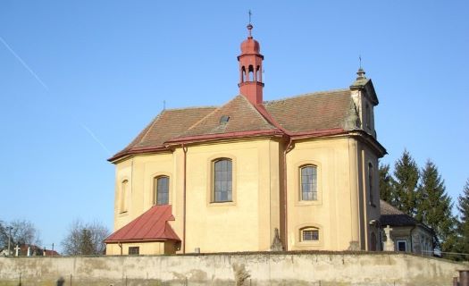 Kostel sv. Vavřince, obec Vršce