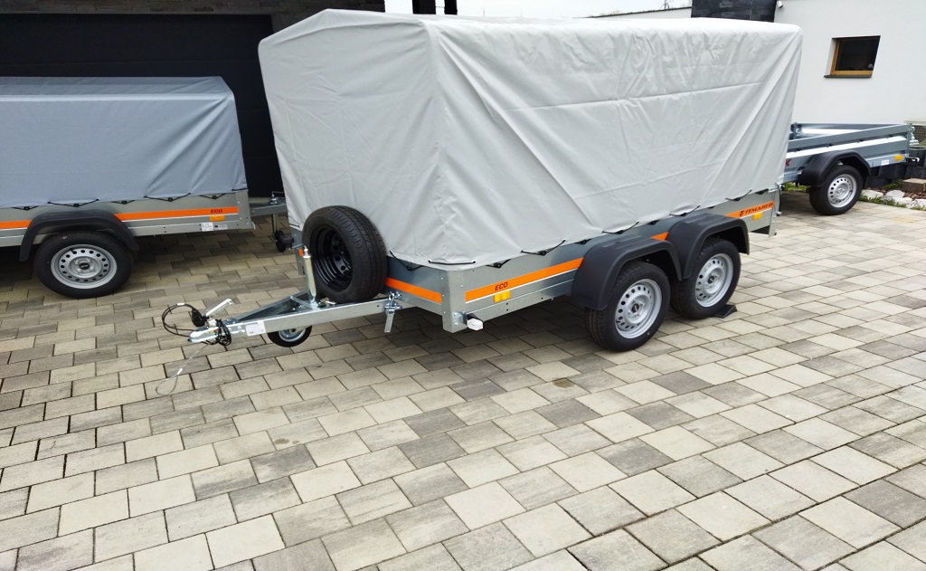 Špičkový dvouosý přívěsný vozík značky DONAK české výroby, na který se můžete spolehnout