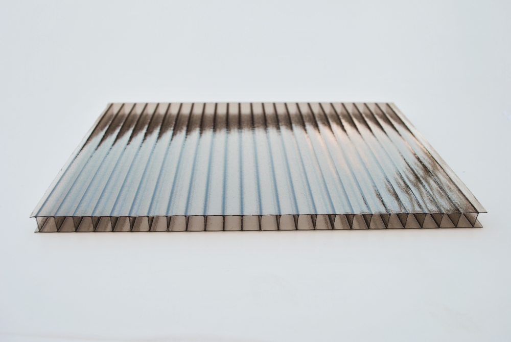 Komůrkové polykarbonátové desky tl.10mm - frost