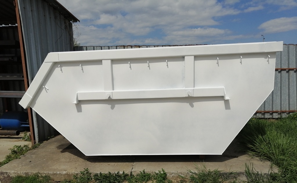 vanový kontejner Muldy - bílý