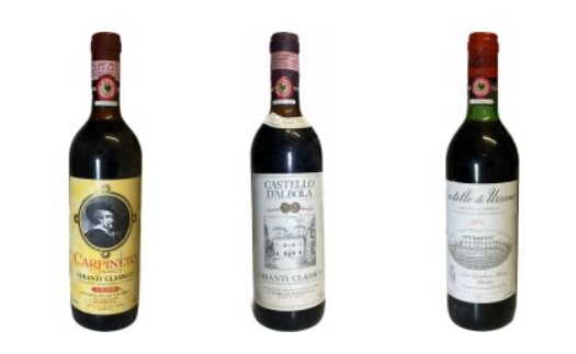 Exkluzivní zahraniční vína v eshopu - archivní italská, francouzská vína z oblasti Toskánsko, Burgundy, Bordeaux