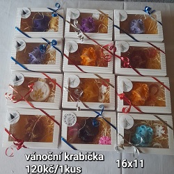 Pohádkové vánoce s mýdlovými dekoracemi od Marušky