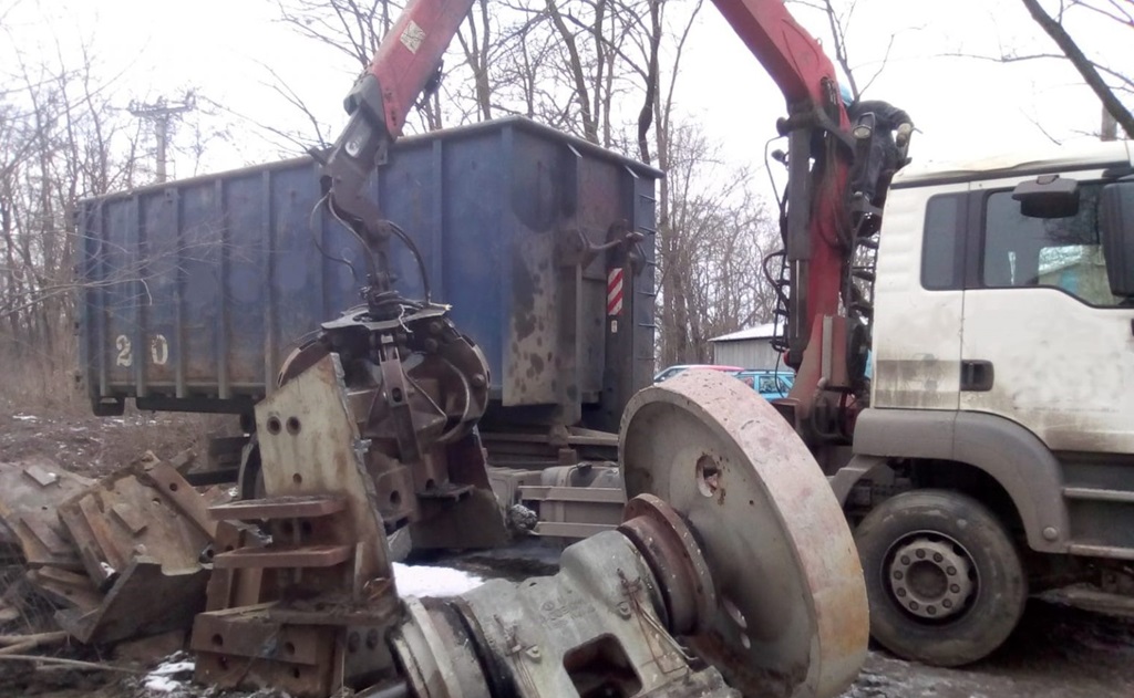 Sběrna druhotných surovin a kovového odpadu v Novém městě na Moravě