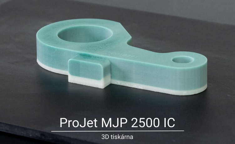 3D Tiskárna ProJet MJP 2500 IC pro Rapid Prototyping proces - výroba voskových modelů