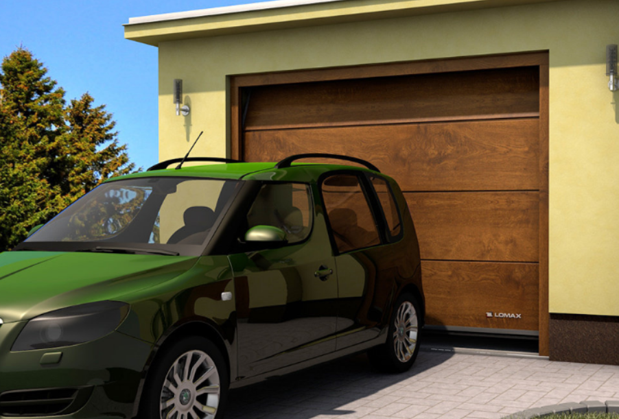 Sekční garážová vrata DELTA s izolací a bezpečnostními zámky – jedinečný design a jednoduché užívání