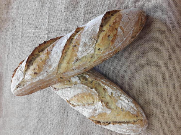 Tradiční podmáslový chléb ze tří druhů muk Znojmo