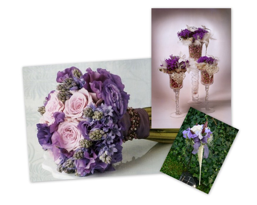 Svatební kytice, květinové vazby, svatební vazba Holešov