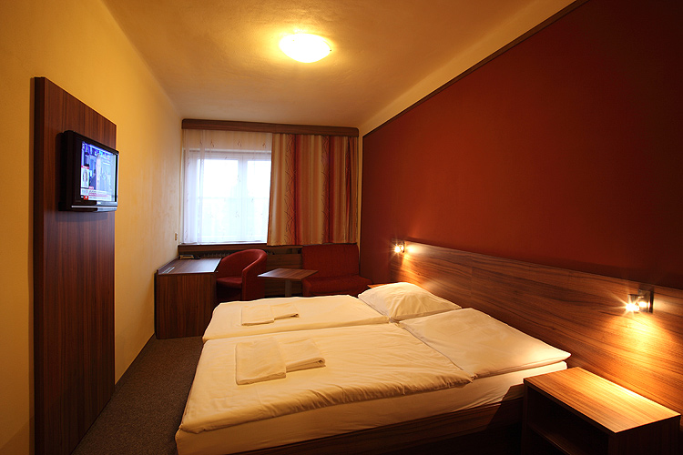 Ubytování hotelového typu Sezimovo Ústí.
