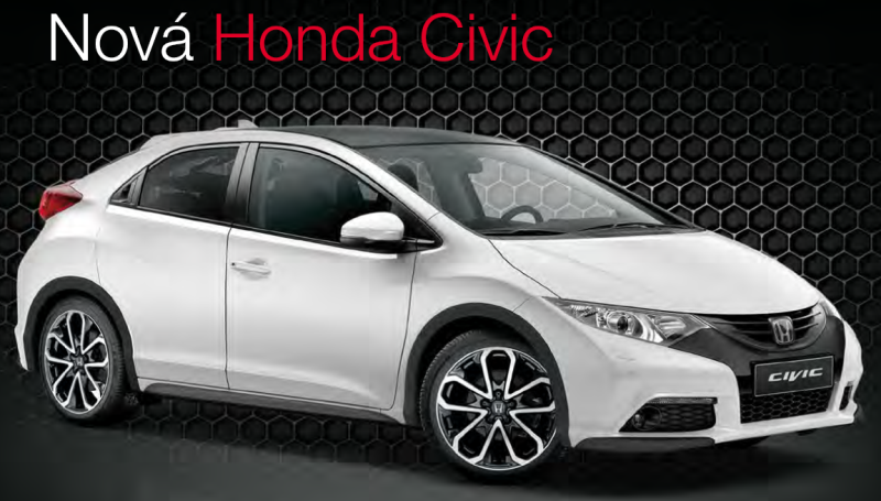 Nová Honda Civic 5D,Brno, prodej, akce