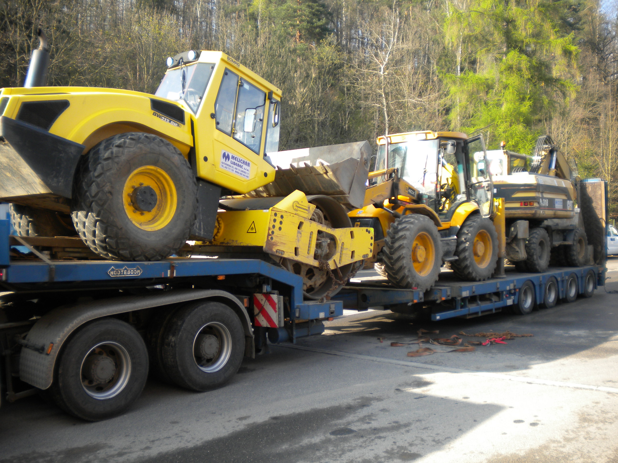 Zemní práce demolice budov těžební práce Liberec kanalizace.