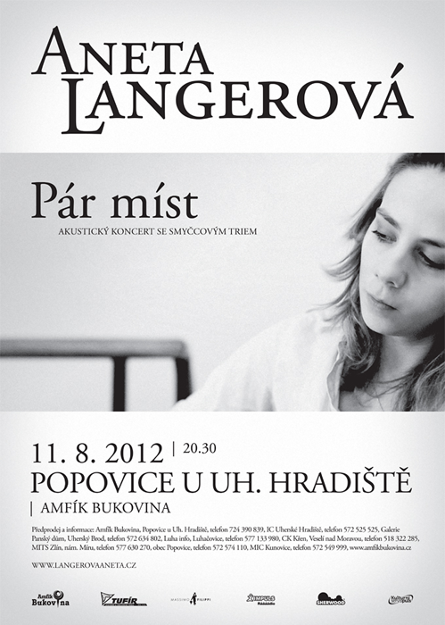 Koncert Anety Langerové v areálu Amfík Bukovina v Popovicích