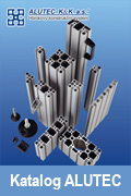 Výroba hliníkový konstrukční systém Alutec