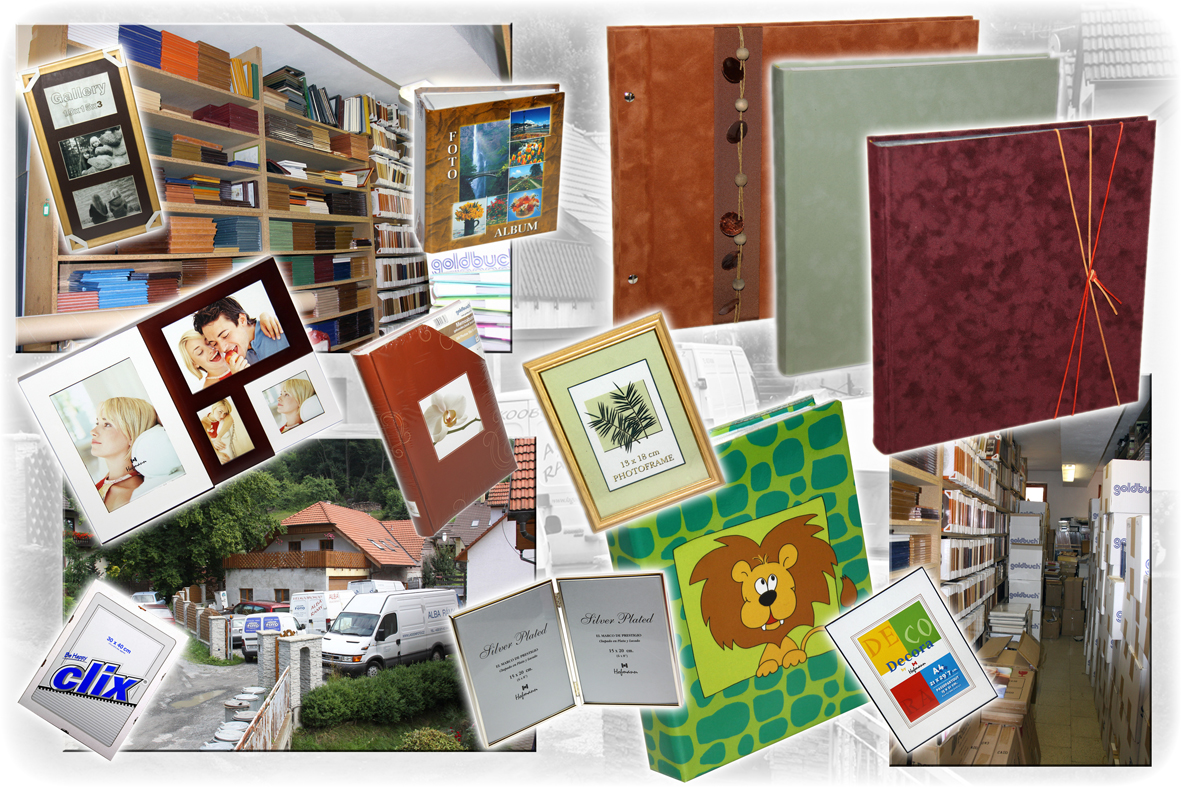 Velkoobchod fotorámečky, fotoalba, alba na fotky, Hofmann, Goldbuch, Brepols, Anne Geddes