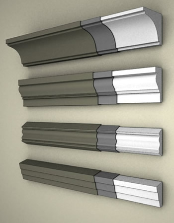 Výroba fasádní dekorativní profily z pěnového polystyrenu Vsetín
