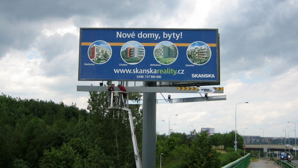 Reklamní panely, billboardy, bigboardy Zlín, Kroměříž