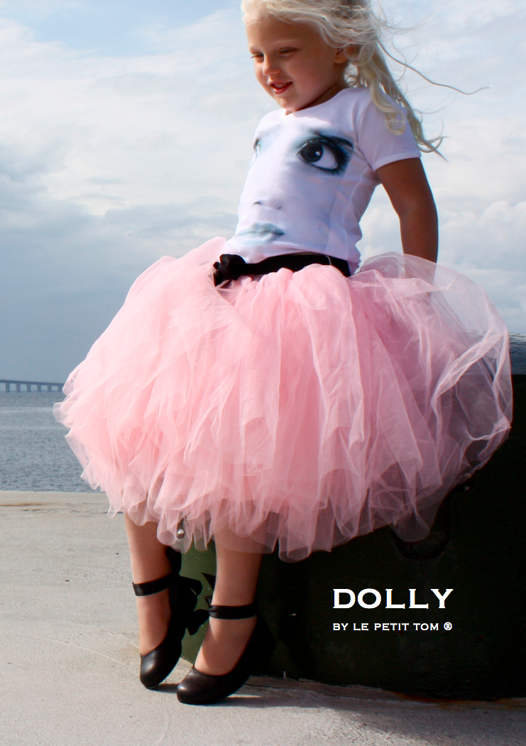 Sukně Dolly od Le Petit Tom® okouzlí malé princezny a baletky