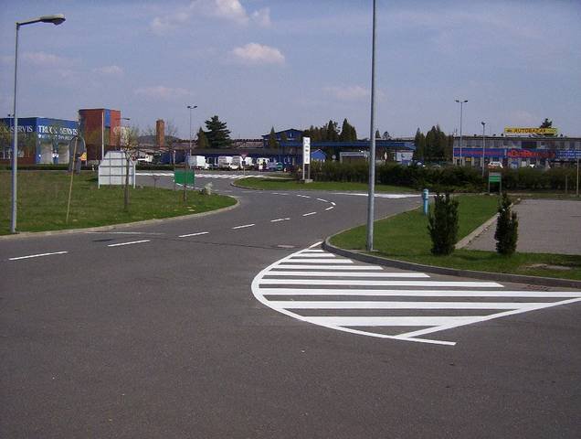 Dopravní značení, zařízení, světelná signalizace Olomouc