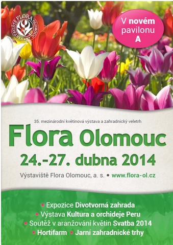 Nejstarší česká květinová výstava Flora Olomouc