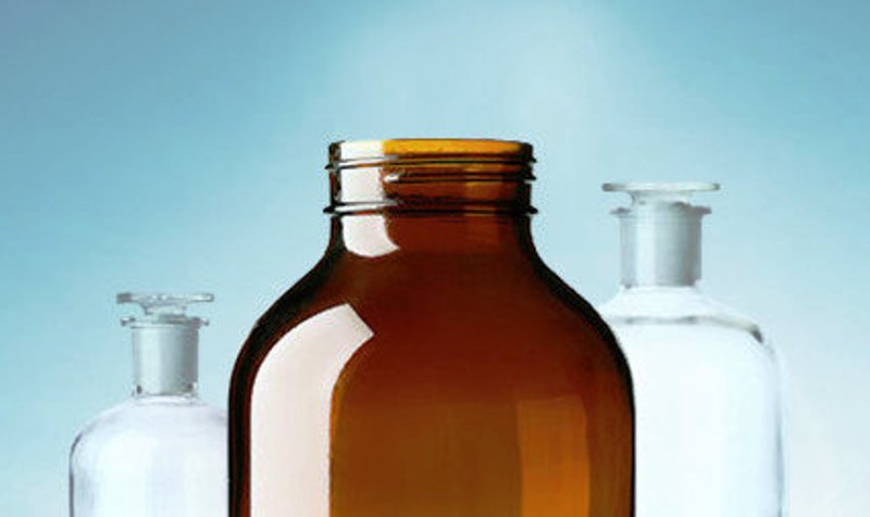 Laboratorní sklo pro farmacii a kosmetiku - výroba skleněných obalů