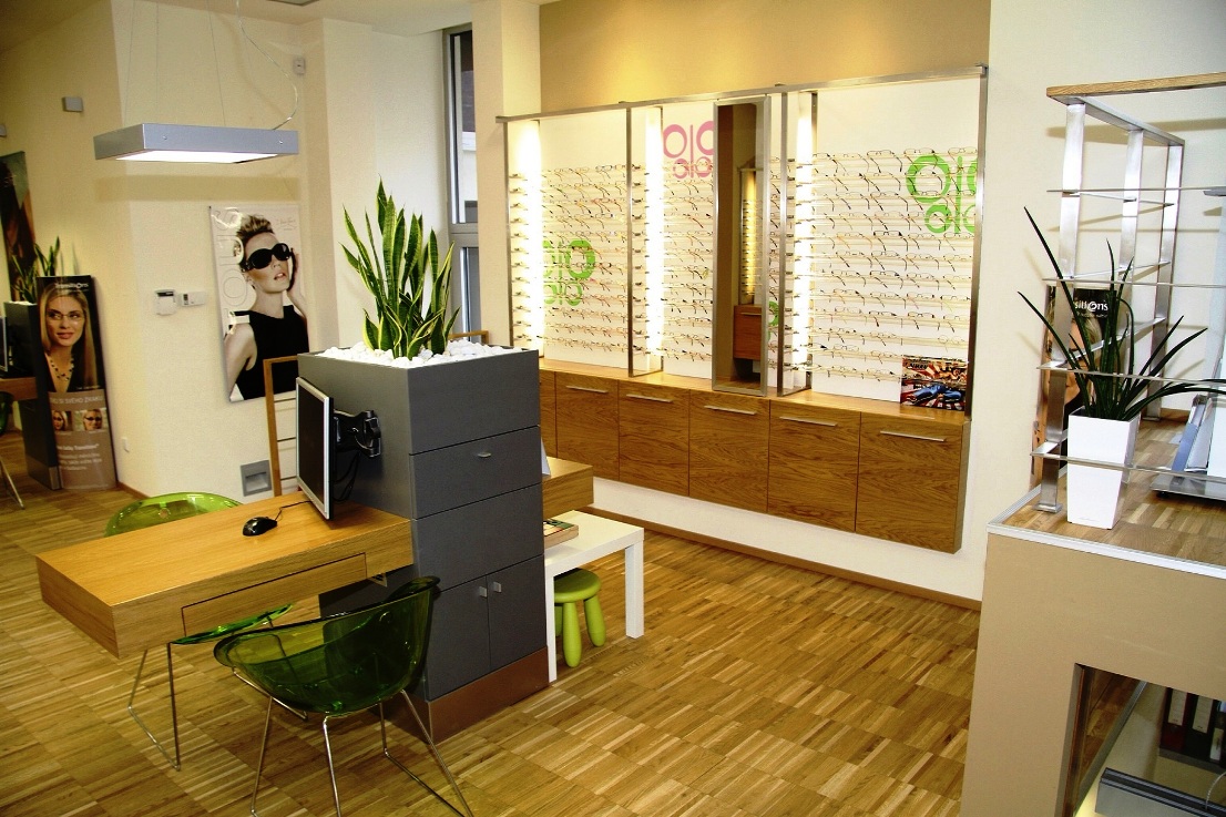 Oční optika, vyšetření zraku, optometrie Zlín