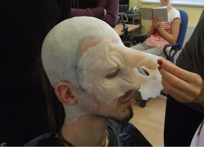 Vytvoření masky - obličej