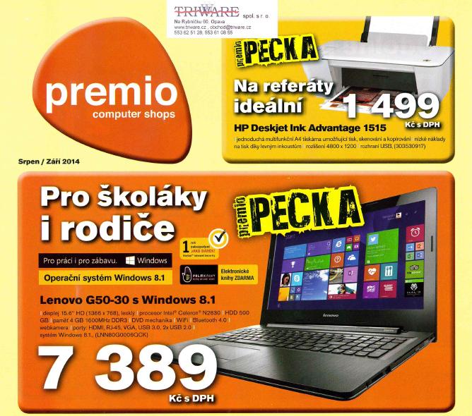 Premio computer shop Opava-levné notebooky a stolní počítače