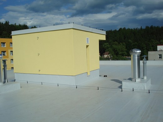 Zateplení plochých střech a teras