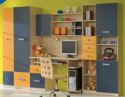 Nábytek do dětského pokoje, interiéry dětských pokojů