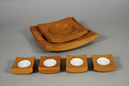 Dřevovýroba, designové dřevěné doplňky na stůl