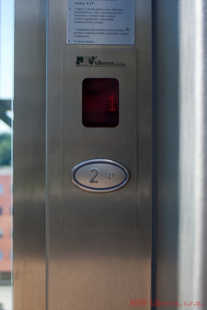 Výtahy pro osobní i nákladní užití - Liberec